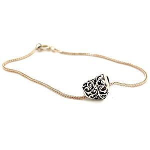 925 Silver Heart Charm Bracelet